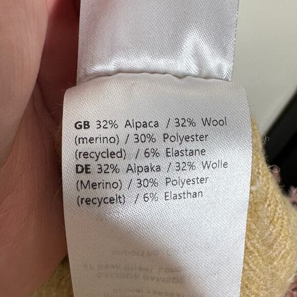 SAMSØE & SAMSØE Nola Sweater Starfish Melange Tan Alpaca {PP25} - Picture 10 of 10